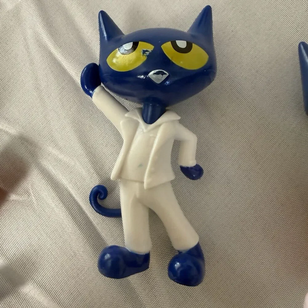 Pete The Cat Action Figures Toy Lot Of 5 Bundle